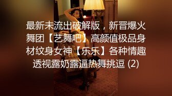 最新未流出破解版，新晋爆火舞团【艺舞吧】高颜值极品身材纹身女神【乐乐】各种情趣透视露奶露逼热舞挑逗 (2)