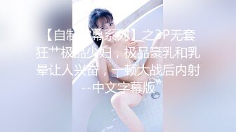 【自制字幕系列】之3P无套狂艹极品少妇，极品豪乳和乳晕让人兴奋，一顿大战后内射--中文字幕版