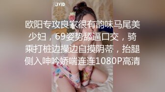 欧阳专攻良家很有韵味马尾美少妇，69姿势舔逼口交，骑乘打桩边操边自摸阴蒂，抬腿侧入呻吟娇喘连连1080P高清