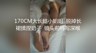 170CM大长腿小姐姐  脱掉长裙揉捏奶子  镜头前特写深喉