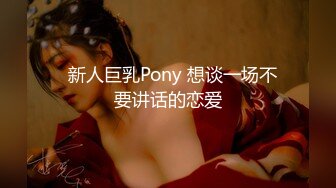   新人巨乳Pony 想谈一场不要讲话的恋爱