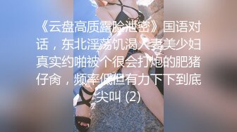 《云盘高质露脸泄密》国语对话，东北淫荡饥渴人妻美少妇真实约啪被个很会打炮的肥猪仔肏，频率低但有力下下到底尖叫 (2)