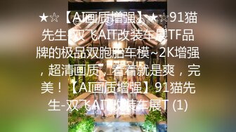 ★☆【AI画质增强】★☆91猫先生-双飞AIT改装车展TF品牌的极品双胞胎车模~2K增强，超清画质，看着就是爽，完美！【AI画质增强】91猫先生-双飞AIT改装车展T (1)