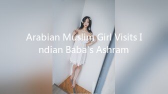 Arabian Muslim Girl Visits Indian Baba's Ashram