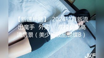 【新速片遞】  2024-2月新流出魔手☛外购❤️高校女厕高清后景（美少妇极品蝴蝶B）